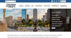 Desktop Screenshot of downtownindy.org